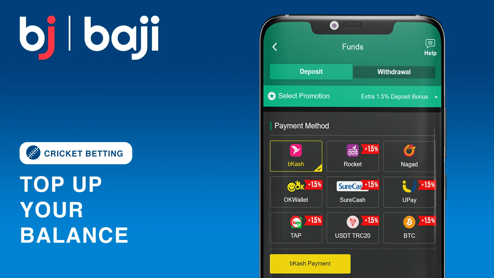 Top Up Your Balance - Baji Bangladesh